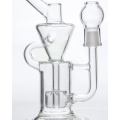 Barrel Perc Vortex Recycler Hookah Glas Rauchen Wasserpfeifen (ES-GB-339)